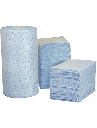 Oil and Chemical Absorbent Pads & Rolls